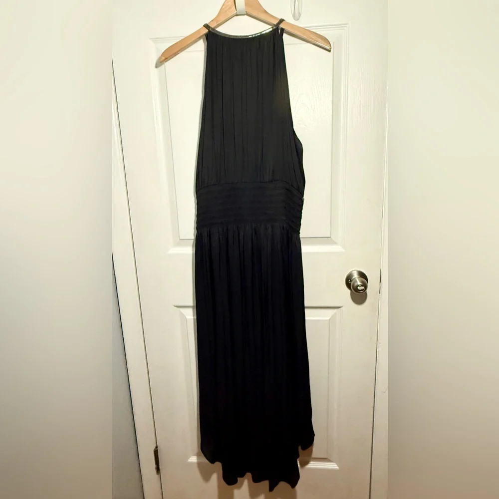 Ramy Brook ⭐️NEW⭐️ Melanie Embellished Midi Dress - Size Large - Picture 4 of 6